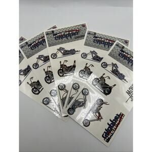 Neo Discovery American Chopper Motorcycle Temporary Tattoos Harley 5 Sheets